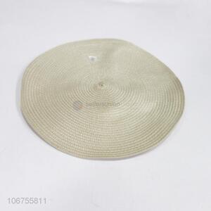 Good Factory Price Braided Round Plastic Table Placemat