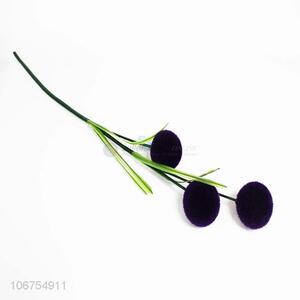 New products decorative simulation purple ball flower