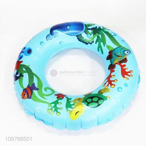 Bottom Price Cartoon Colorful Inflatable Swimming Ring