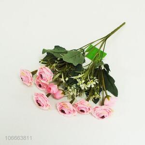 Wholesales 7 heads plastic artificial flowers for home decoration