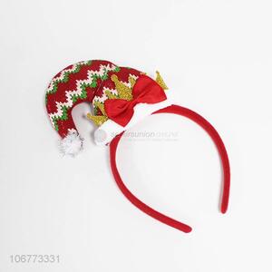 New design Christmas hat hair clasp headband