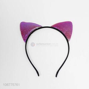Best Sale Cat Ears Headband Cats Ear Hair Hoops Clasps For Party