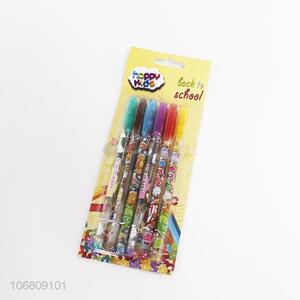 Hot selling multi <em>colored</em> highlighter glitter gel ink <em>pen</em>