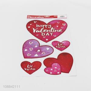 Competitive Price Cute Heart PVC <em>Wall</em> <em>Sticker</em> for Kids Rooms Decoration