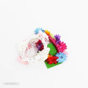 Custom 2 Pieces Colorful Hair Ring Fashion Hair Rope