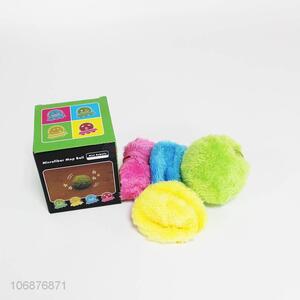 Hot sell plush pet dusting toys robotic <em>mop</em> cleaner automatic rolling ball microfiber hop ball