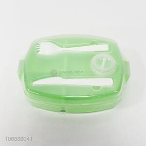 Good Factory Price Plastic Lunch Box with Knife and Fork
