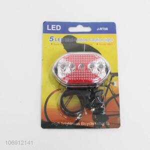 High quality 5 led multi-function caution light for bicycle