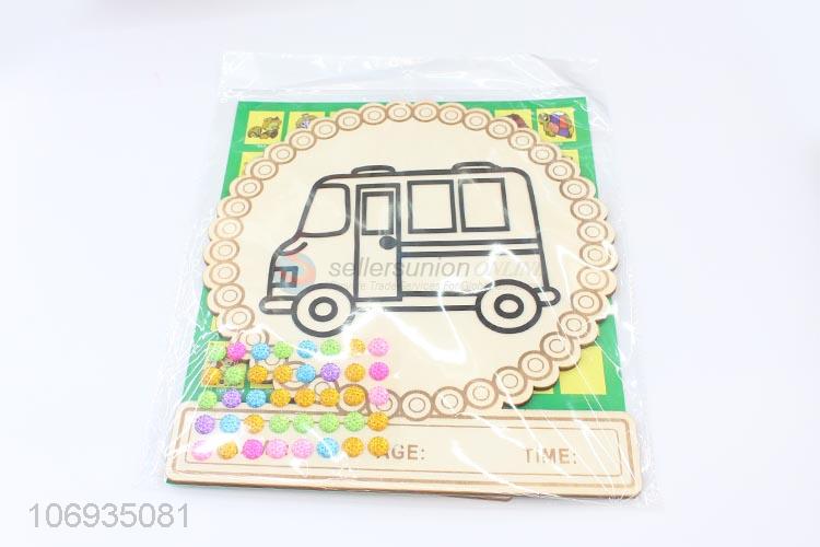Factory Wholesale Kids Toy Children'S Diy Craft Set Snow Mud Clay Painting Board With Clay