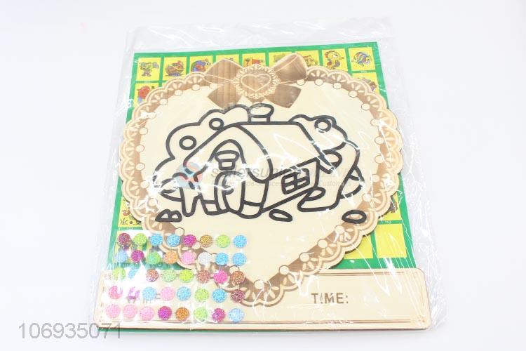 Good Factory Price Children'S Diy Craft Set Snow Mud Clay Painting Board With Clay