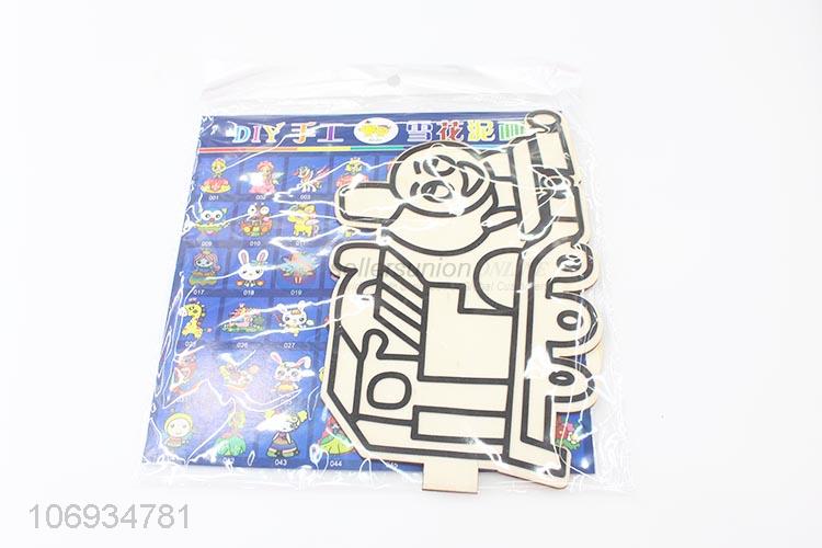 New Selling Promotion Handmade Diy Snow Mud Painting Kids Educational Toy