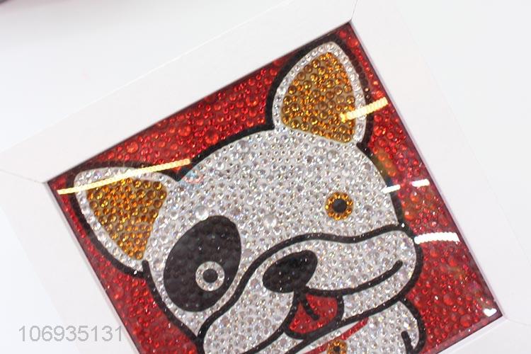 Reasonable Price Dog Photos Diy Diamond Mosaic Painting Kit With Frame