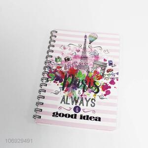 Custom Student Stationery Coil Notebook Paper Spiral Notebook