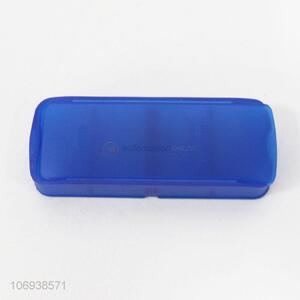 Factory direct sale 4 compartments plastic pill case