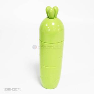 New design novelty carrot shape plastic toothbrush case