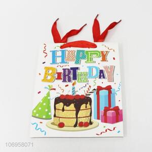 China OEM wholesale colorful paper birthday gift bag