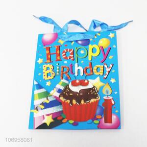 Suitable price folding paper gift bag for birthday party