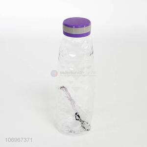 New design fashion lage capacity clear plastic water bottle
