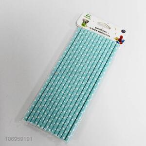 Wholesale Promotional 25PC Eco-Friendly Colorful Paper Straws