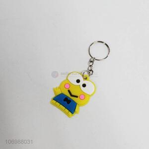 Hot-selling 3D stereo silicone cartoon animal key chain