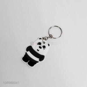 Fashion promotional gifts cute panda keychain key chain