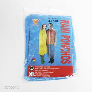 Factory Supplier Portable Disposable Raincoat