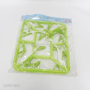 Wholesale Plastic Clothes Pegs Socks Hanger With Clips