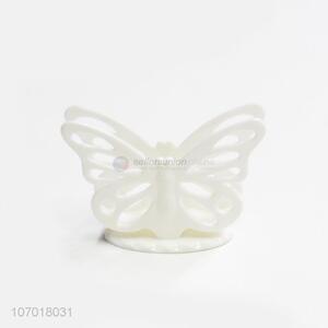 Fashion Hollow Out Butterfly Shape Plastic Paper Towel Holder