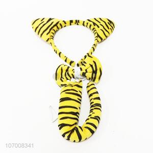 High Sales Halloween Cosplay Animal Ear Headband Bow Tie and Tail 3PC Set