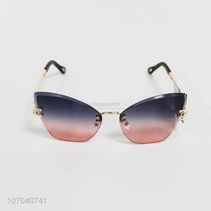 Wholesale trendy cat's eye sunglasses ladies Ins style glasses