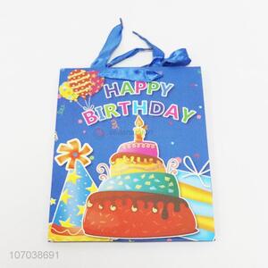 Custom Colorful Printing Happy Birthday Paper Gift Bag