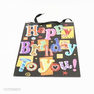 Wholesale Colorful Birthday Gift Bag Paper Bag