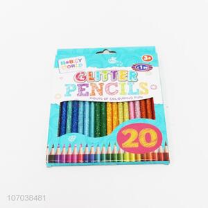 Premium quality 20pcs/set students stationery wooden colors pencil <em>pen</em>