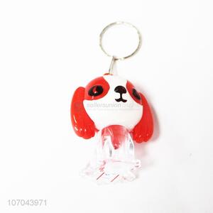 New product cute animal dog shaped plastic key chain