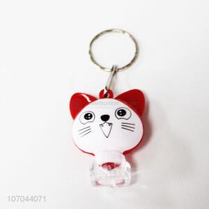 Good Factory Price Promotional Cute Cartoon Cat Keychain
