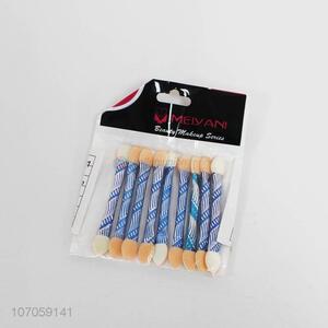 Wholesale Double-end Disposable Eyeshadow Applicator with Sponge Tip