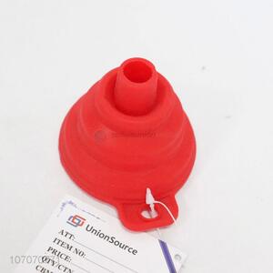 Wholesale Price Food Grade Kitchen Tool Colorful Silicone Collapsible Funnel