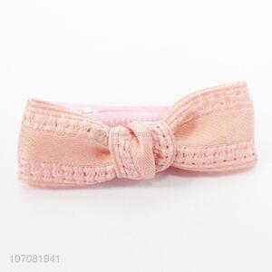 High quality trendy exquisite fabric bowknot hairpins hair clips