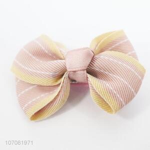 Reasonable price elegant fabric bowknot hairpins hair clips hair accessories
