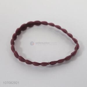 Suitable price high elastic polyester hair rope hair band