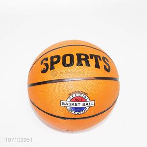 China supplier professional standard size 5 rubber <em>basketball</em> for training