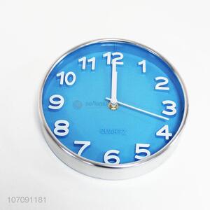 High Quality Home Decoration Simple Round Design Plastic Wall Clock