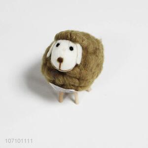 Cute Plush Sheep Decorative Ornament For Household