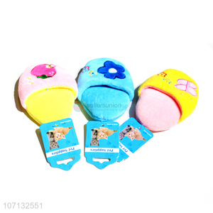 Premium Quality Slippers Shaped Design Fashion Pet Chew Toy
