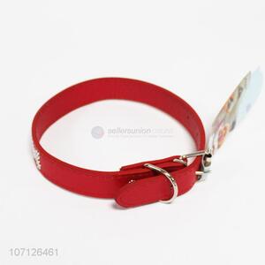Good Sale Pu Leather Dog Collars Pet Collar