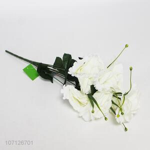 Wholesale newest 9 heads artificial rose flower for home decoration