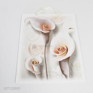 Factory Price Foldable Eco-friendly Beautiful Flower Paper Gift Bags