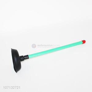 High quality bathroom rubber toilet plunger with long handle