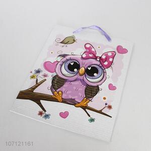 New Popular Favor Creative Cartoon Owl Cartoon Paper Gift Bags