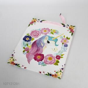 New selling promotion unicorn printing paper gift box